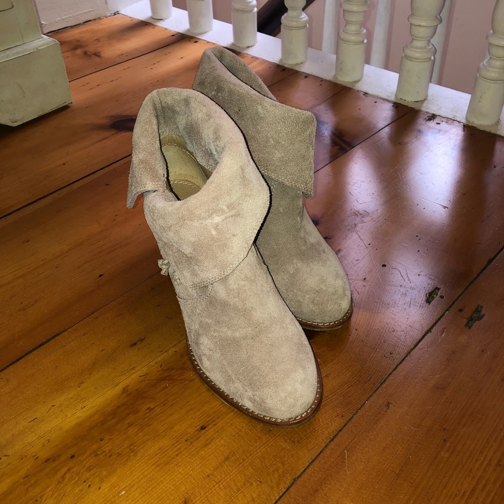 Splendid 8.5 mid ankle boots with heel. Like new!!
